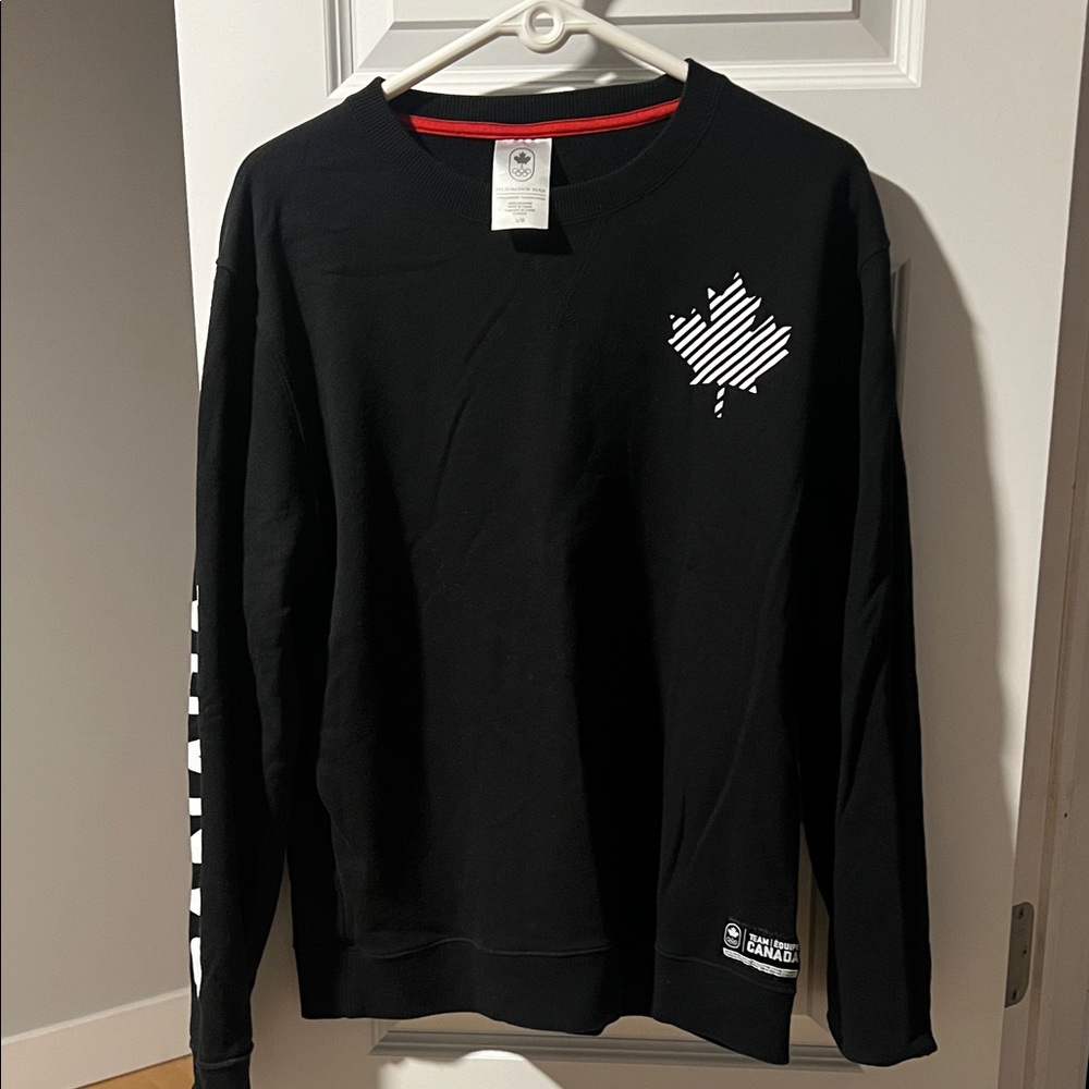 Black Olympic Men's Sweater